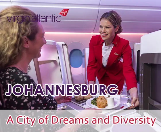 London to Johannesburg