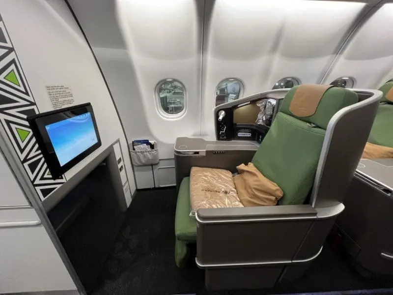 RwandAir -business class